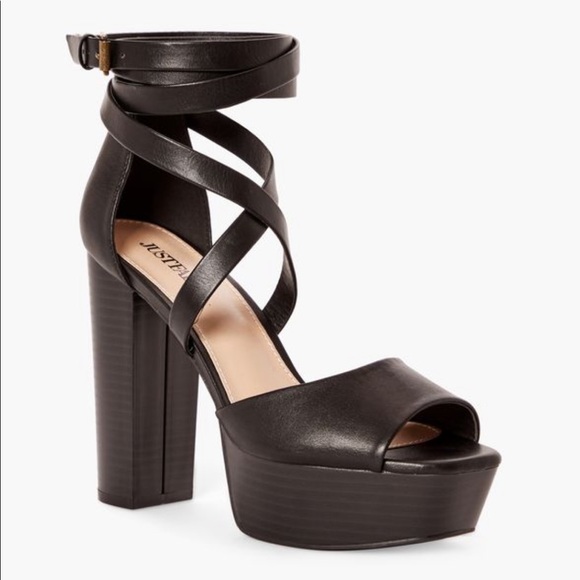 Roselinda Strappy Heeled Sandal by JustFab - Picture 2 of 6
